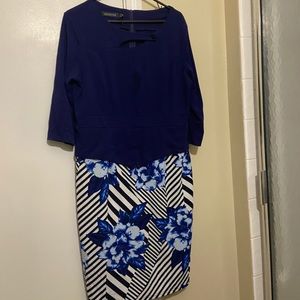 Beautiful professional one piece dress us 14